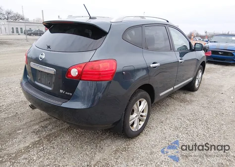 2013 Nissan Rogue Sv z USA, uszkodzony, nr VIN JN8AS5MVXDW625790